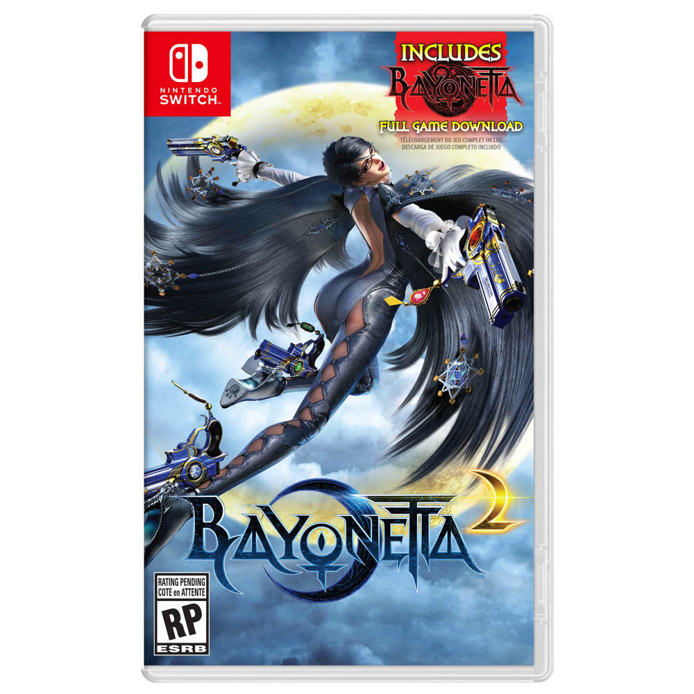 Bayonetta 2 (Includes Bayonetta 1 DLC Code) [Nintendo Switch, английская весия]