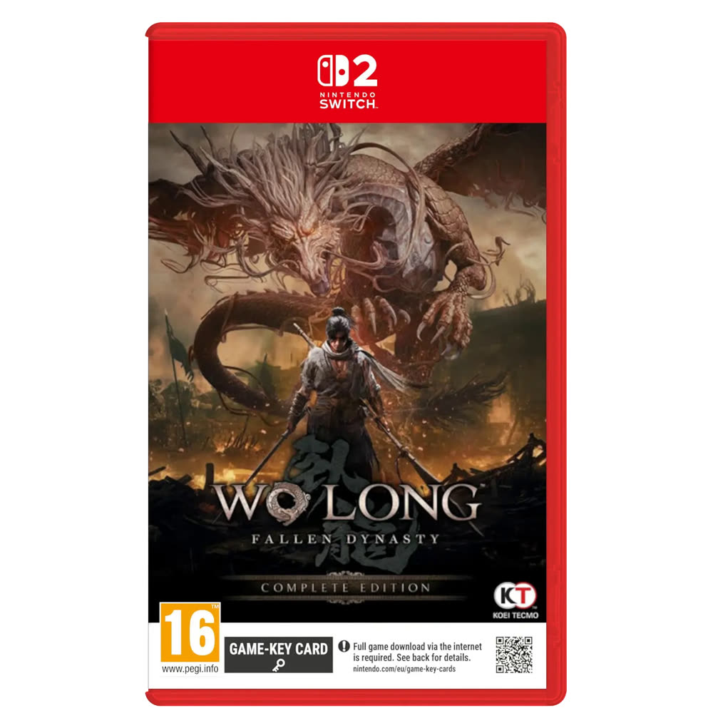 Wo Long: Fallen Dynasty - Complete Edition (Game-Key Card) [Switch 2, русские субтитры]