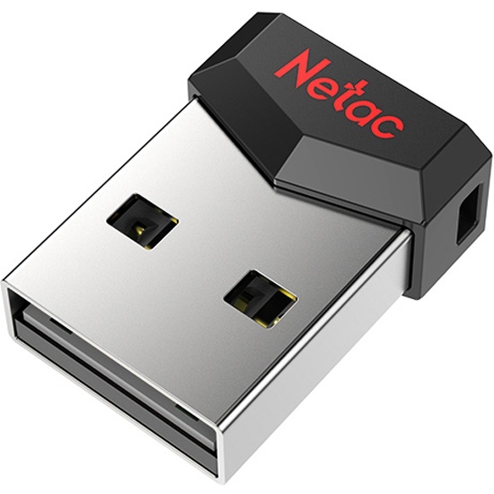 USB  8GB  Netac  UM81  Ultra  чёрный  металл