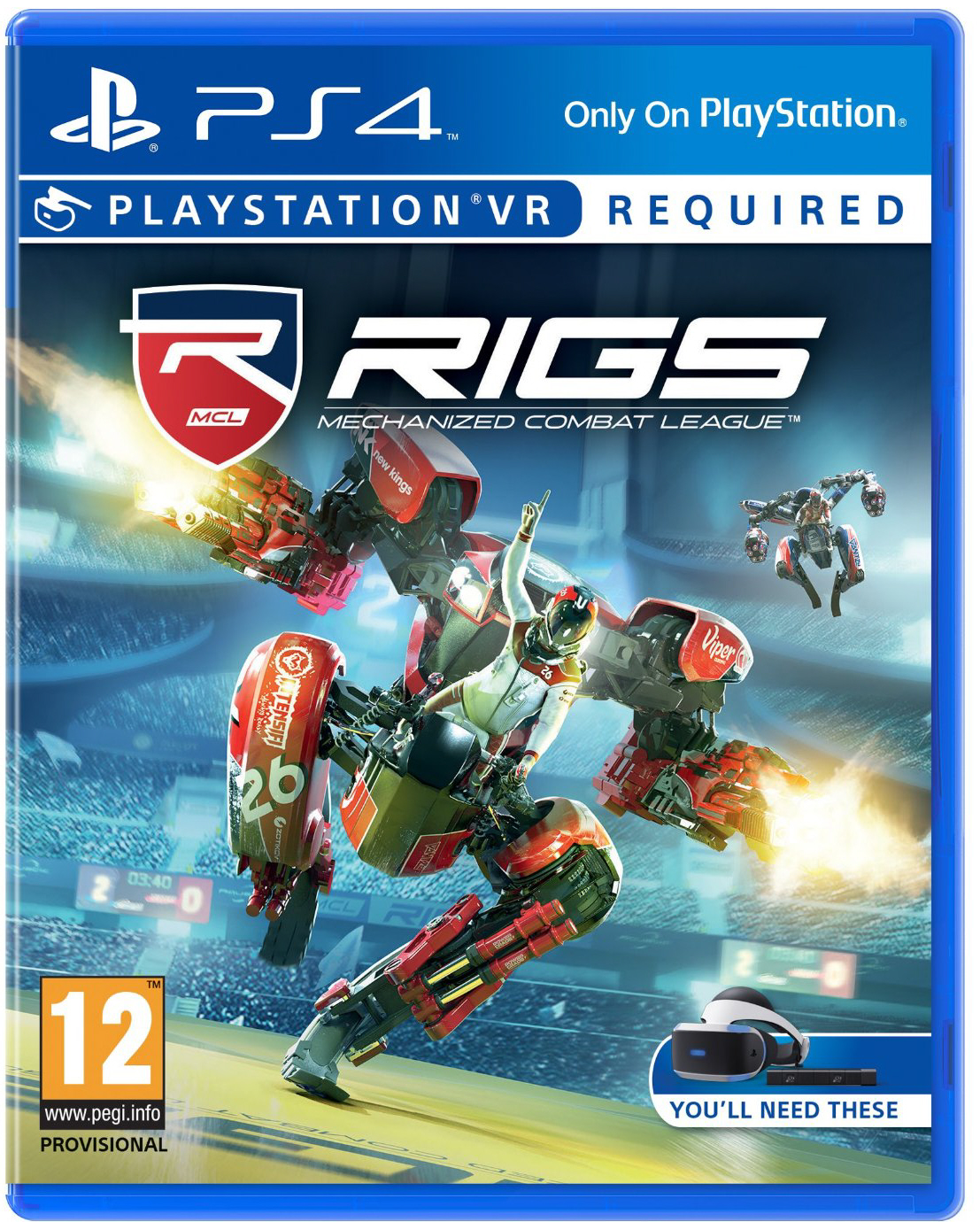 RIGS: Mechanized Combat League (только для PS VR) [PS4, русская версия]
