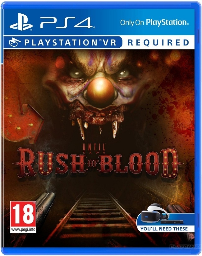 Until Dawn: Rush of Blood (только для PS VR) [PS4, русская версия]