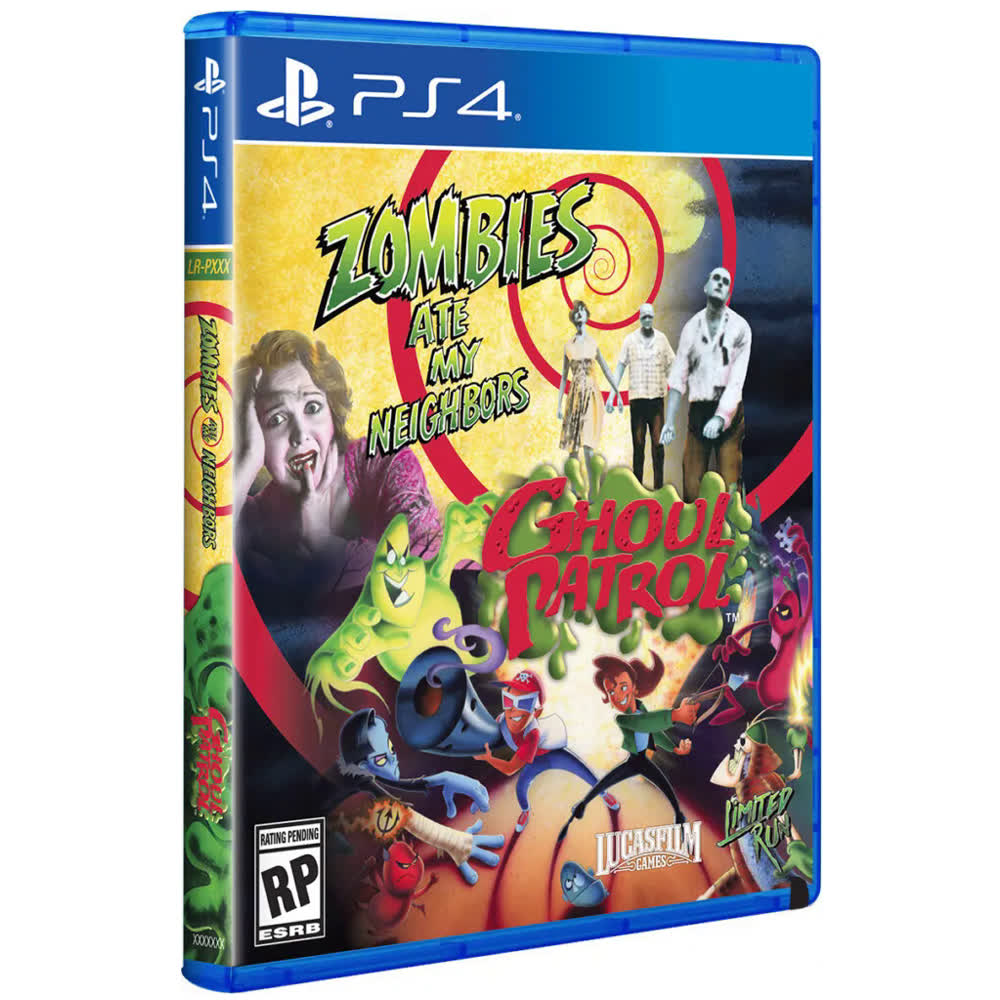 Zombies Ate My Neighbors and Ghoul Patrol (LImited Run #414) [PS4, английская версия]