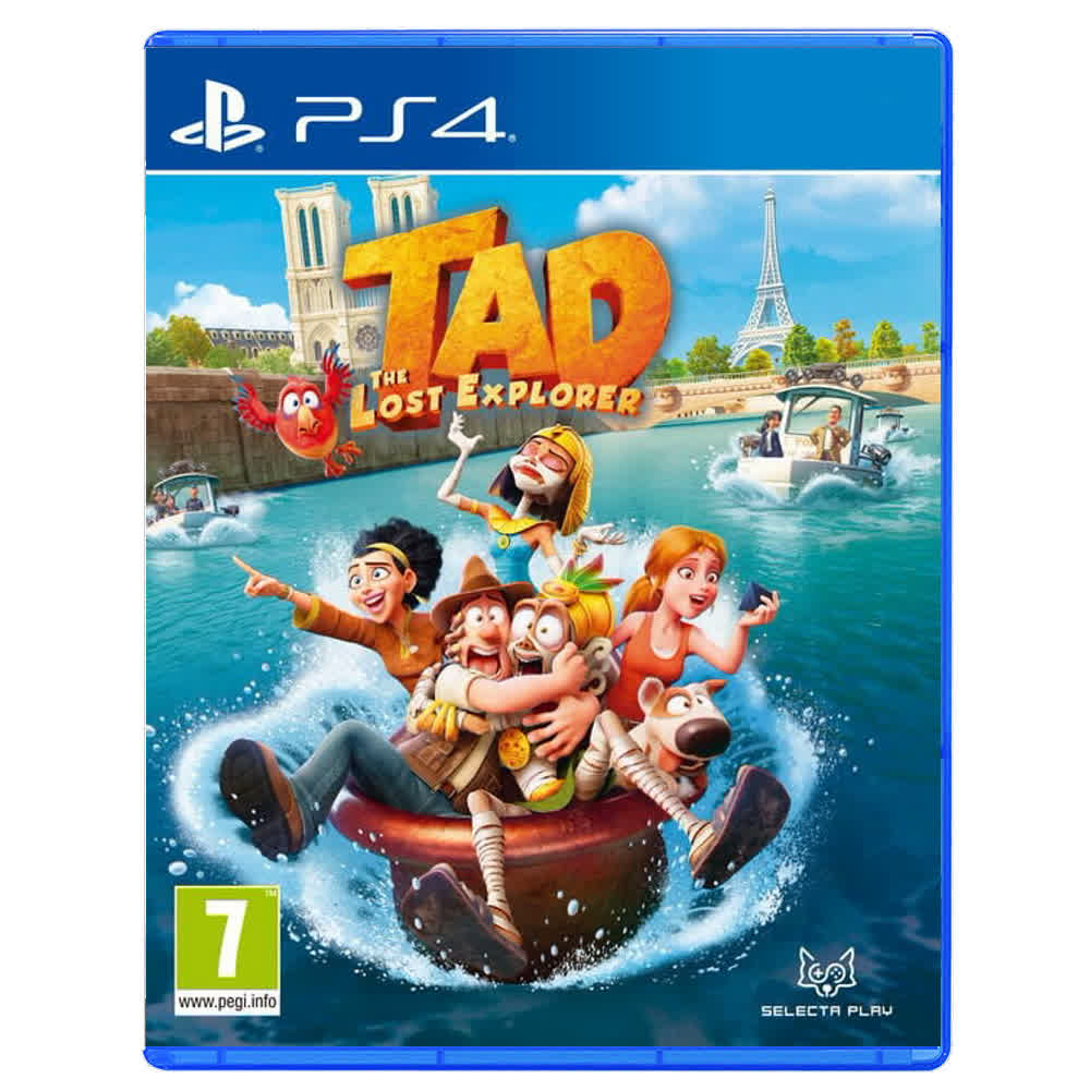 Tad The Lost Explorer and The Emerald Tablet [PS4, английская версия]