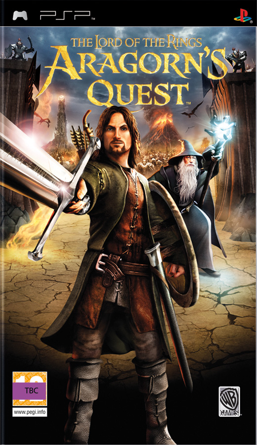 The Lord of the Rings: Aragorn's Quest (R-2) [PSP, английская версия]