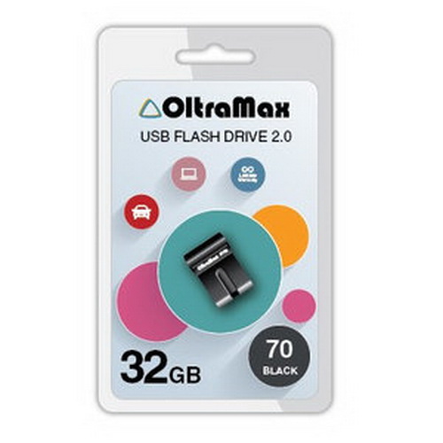 USB  32GB  OltraMax   70  чёрный