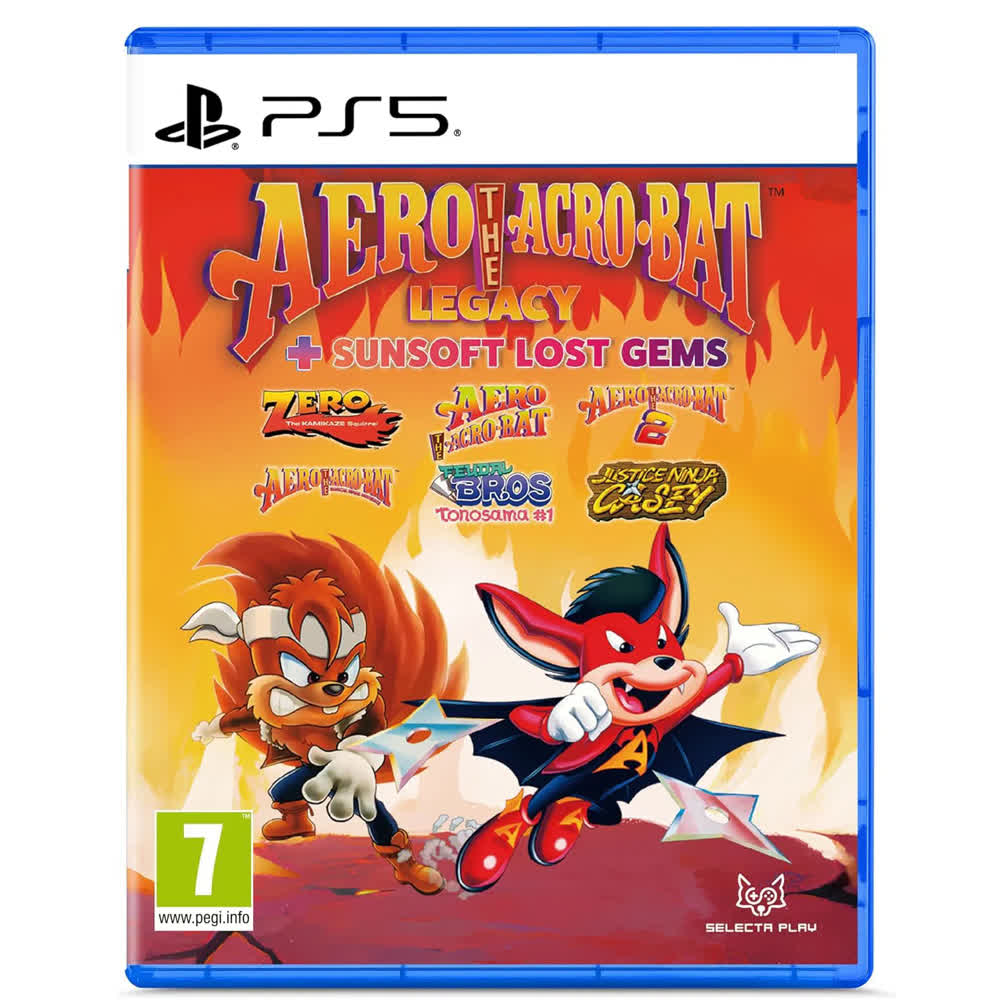 Aero the Acro-Bat Legacy + Sunsoft Lost Gems [PS5, русские субтитры]