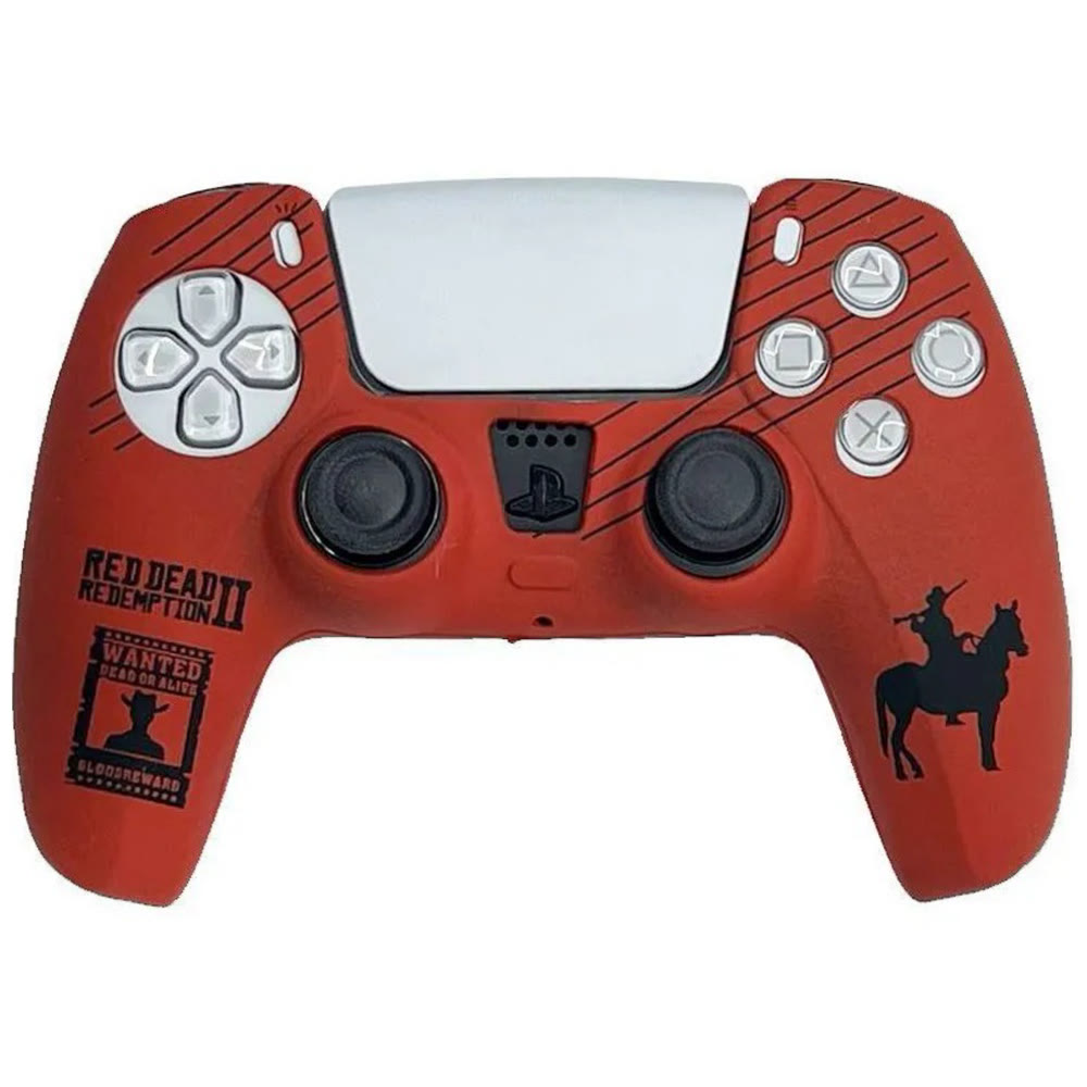 Чехол защитный PS5 Silicone Case for Controller Red Dead Redemption II