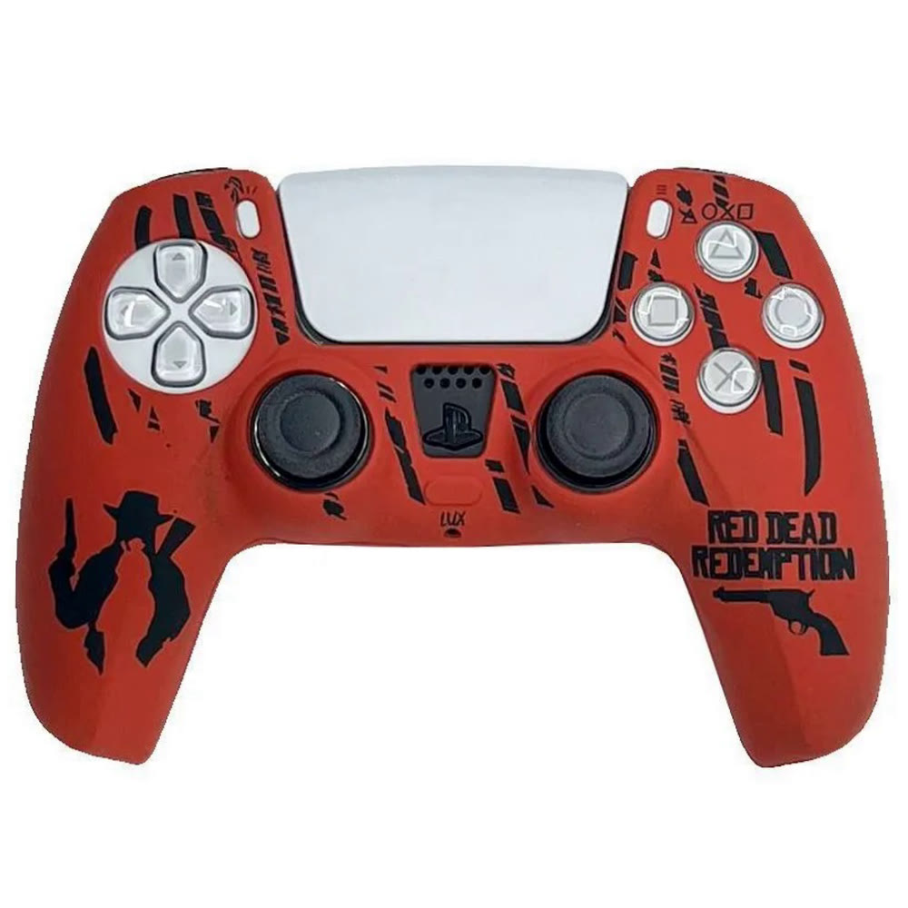 Чехол защитный PS5 Silicone Case for Controller Red Dead Redemption (red)