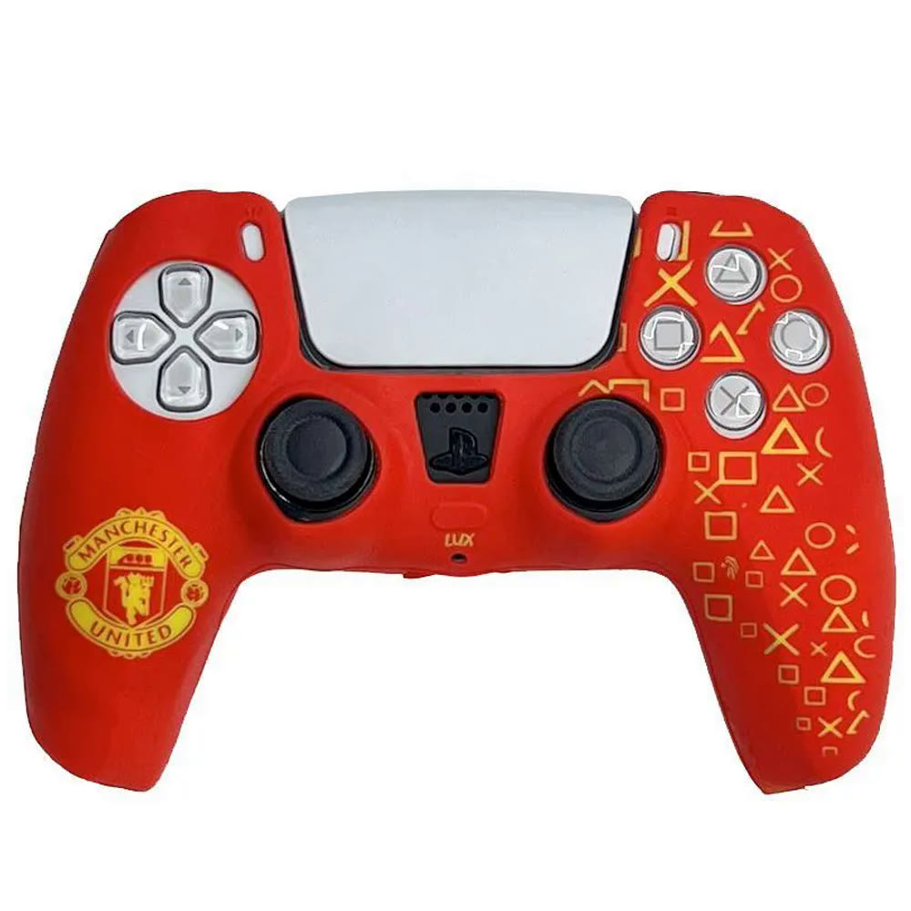 Чехол защитный PS5 Silicone Case for Controller FC Manchester United