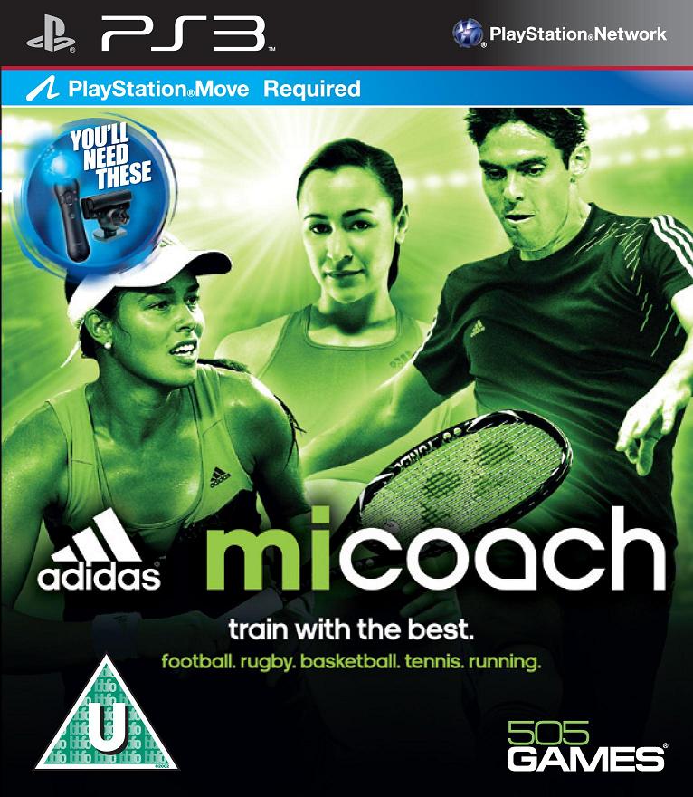 Adidas miCoach (только для PS Move) [PS3, английская версия]