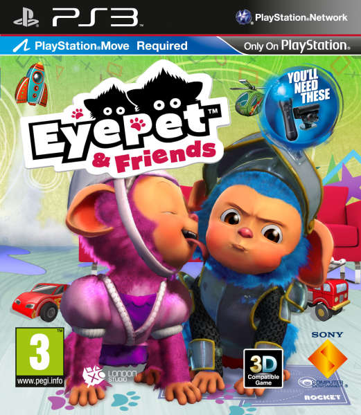 EyePet & Friends (только для PS Move) [PS3, английская версия]