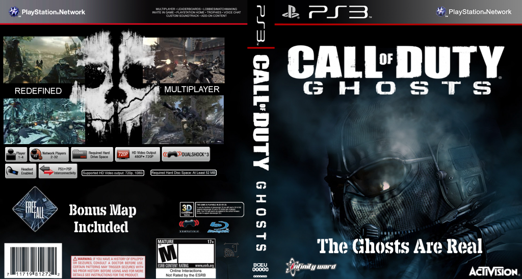 Call of Duty: Ghosts [PS3, английская версия]
