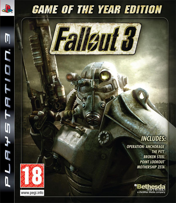 Fallout 3 - Game of the Year Edition [PS3, английская версия]