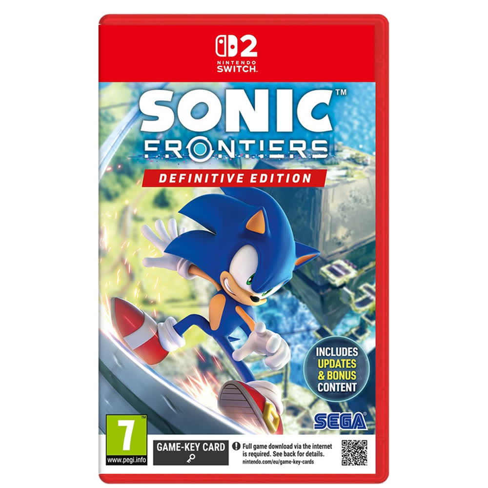 Sonic Frontiers Definitive Edition (Game-Key Card) [Switch 2, русские субтитры]