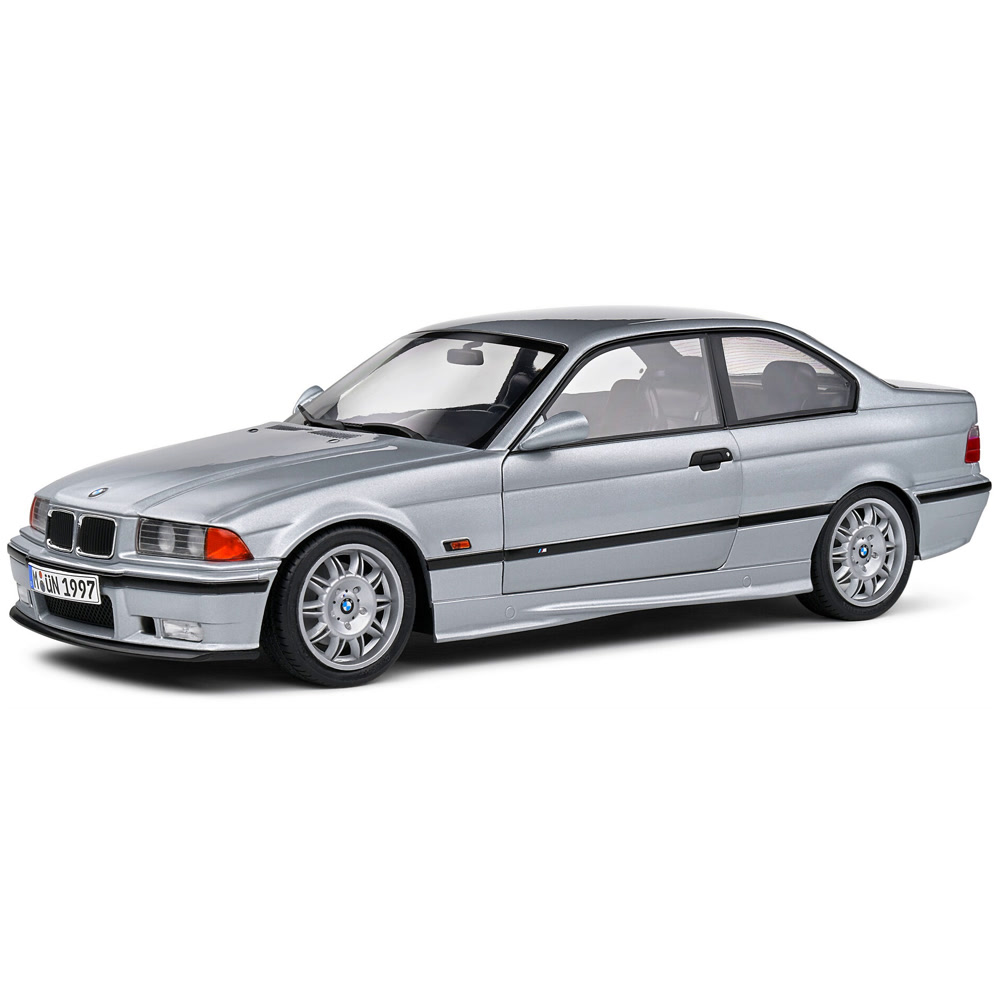 Модель автомобиля SOLIDO 1:18 scale BMW E36 M3 Coupe Silver 1990