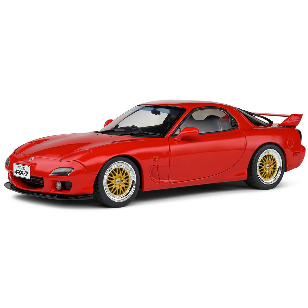 Модель автомобиля SOLIDO 1:18 scale Mazda RX7 FD RS Red 1994