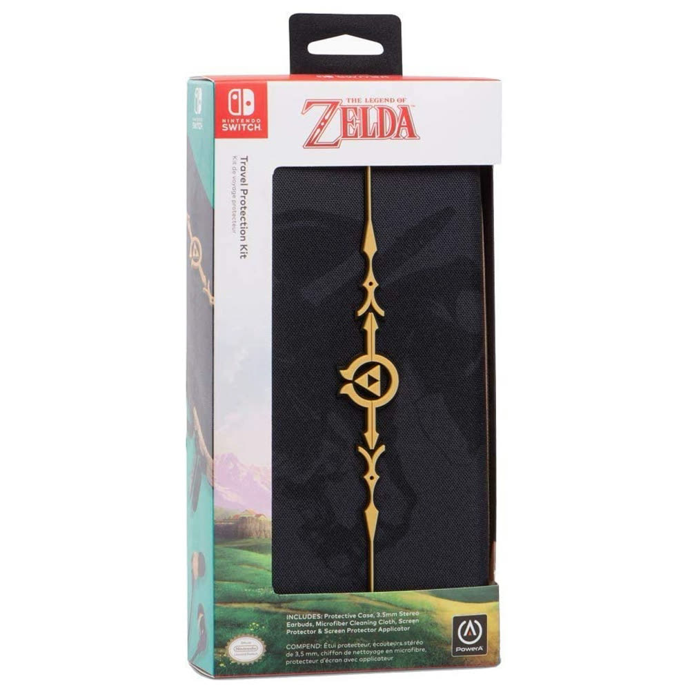 Чехол Nintendo Switch Travel Protection Kit - Legend of Zelda Edition - PowerA