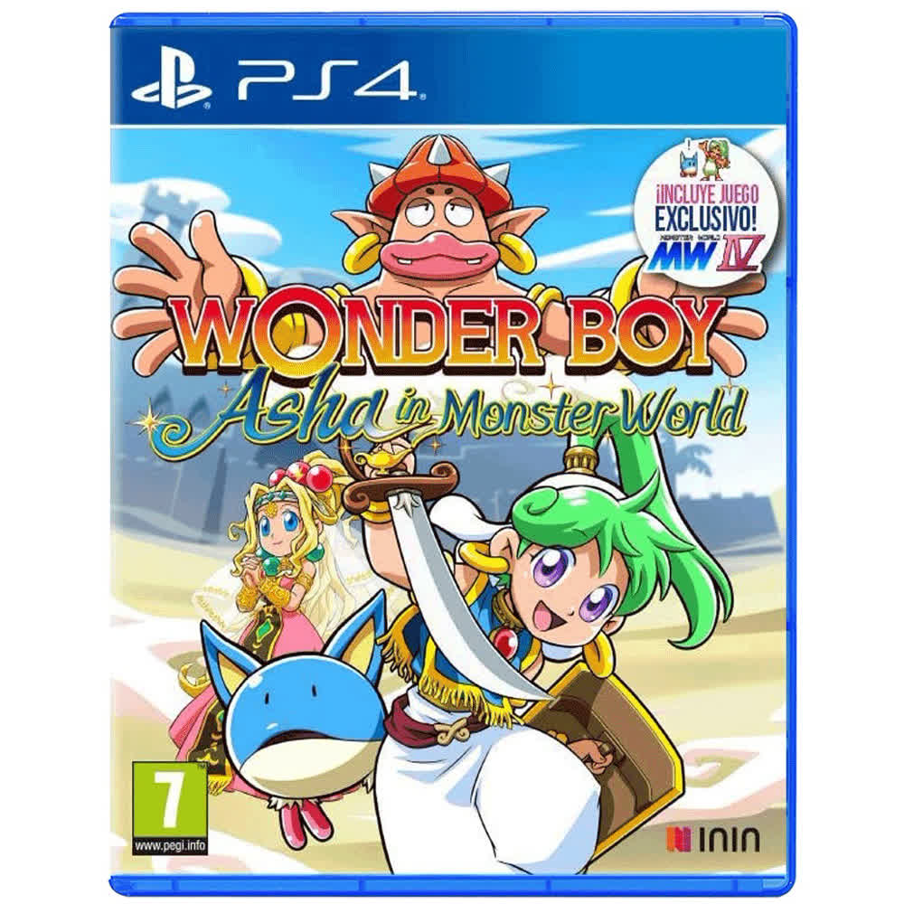 Wonder Boy: Asha in Monster World [PS4, английская версия]