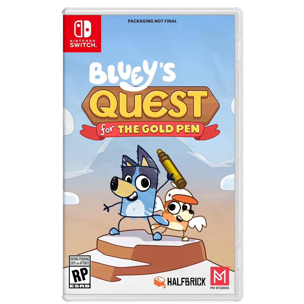 Bluey's Quest for the Gold Pen [Nintendo Switch, русские субтитры]