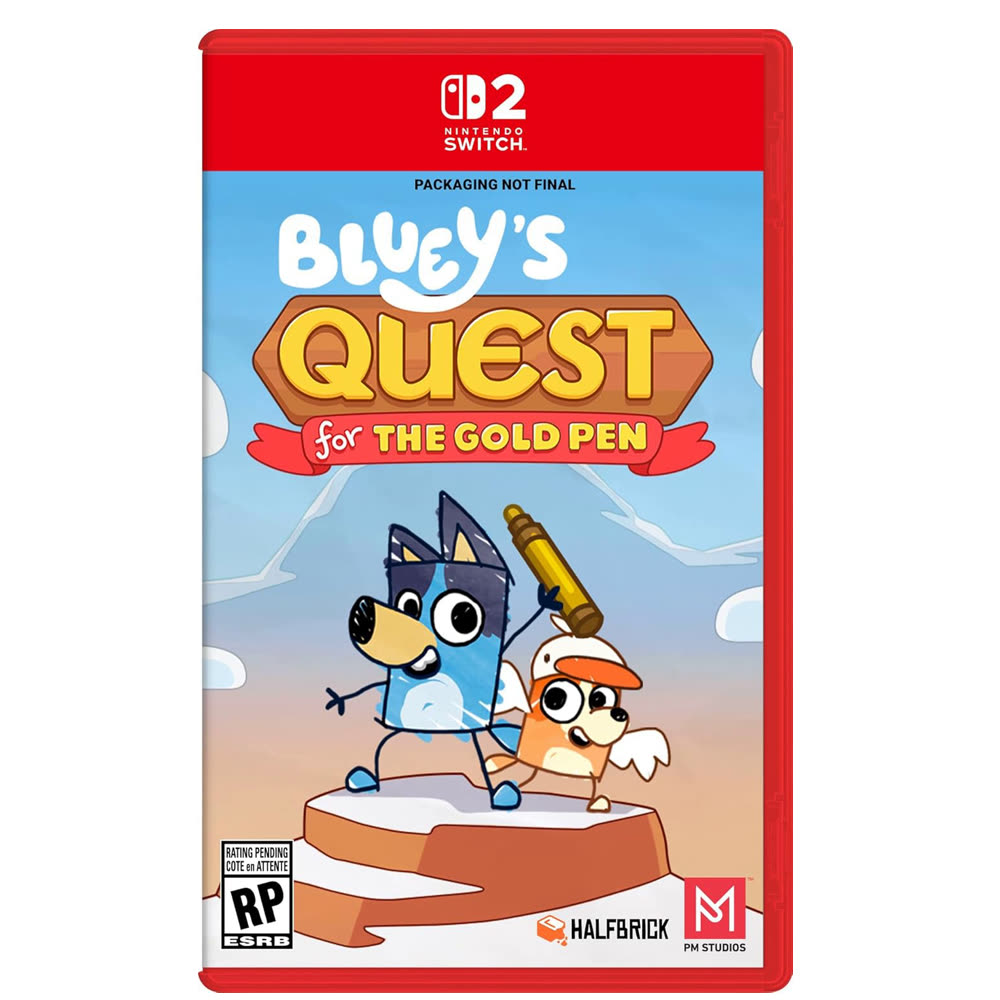 Bluey's Quest for the Gold Pen [Switch 2, русские субтитры]