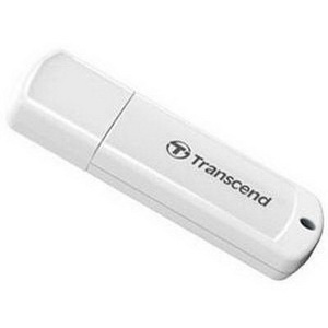 USB  64GB  Transcend  JetFlash 370  белый