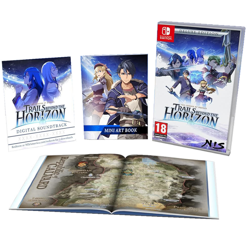 The Legend of Heroes: Trails beyond the Horizon - Deluxe Edition [Nintendo Switch, английская версия