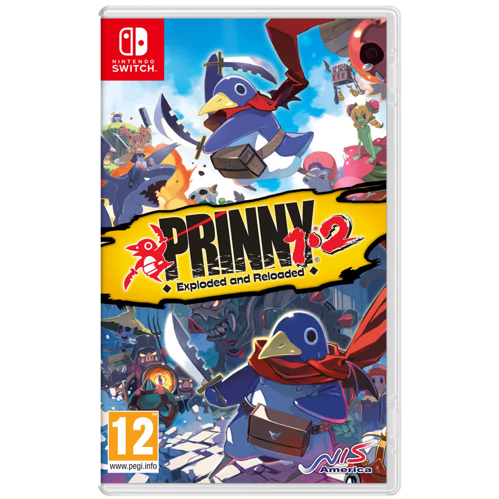 Prinny 1+2: Exploded and Reloaded [Nintendo Switch, английская версия]