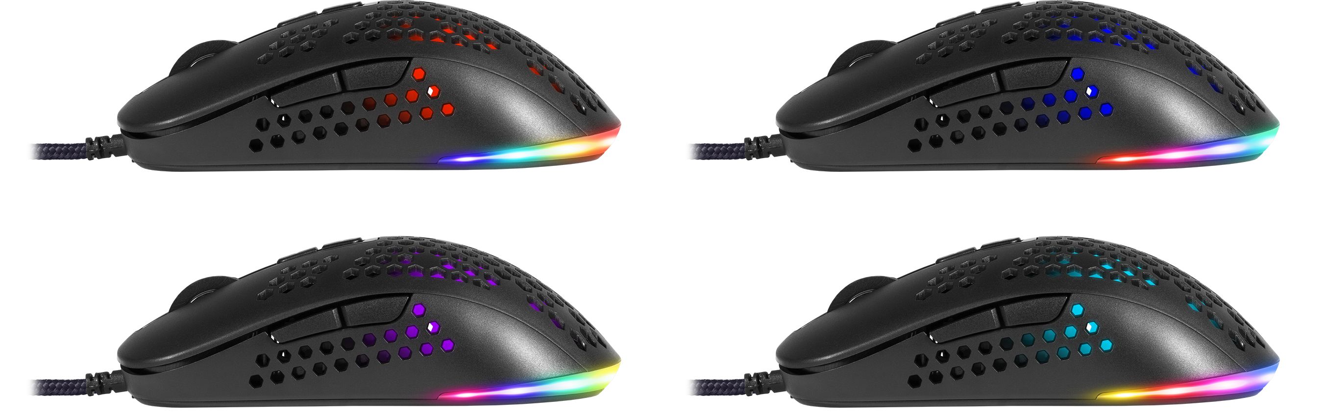 Мышь проводная оптическая DEFENDER Shepard GM-620L RGB,7кнопок,12800dpi, черный