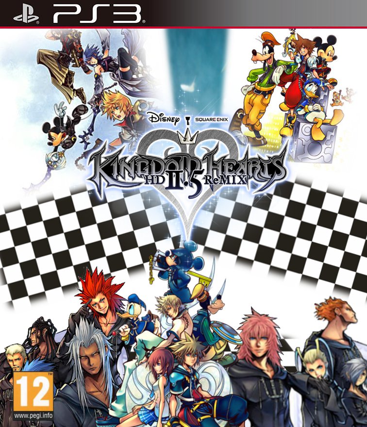 Kingdom Hearts HD 2.5 ReMIX [PS3, английская версия]