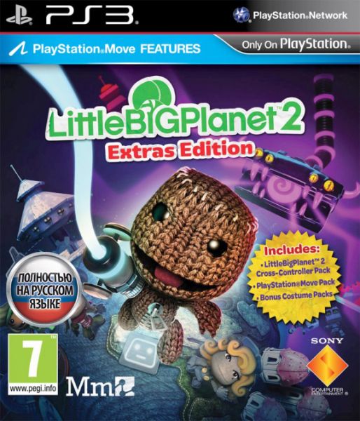 LittleBigPlanet 2 - Расширенное издание (с поддержкой PS Move) [PS3, русская версия]