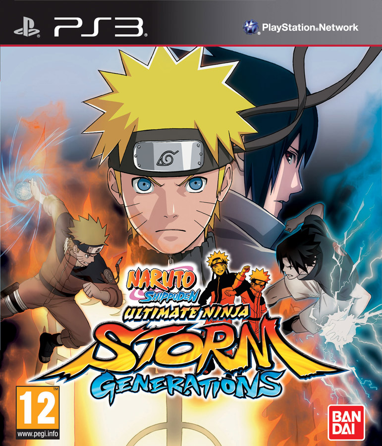 Naruto Shippuden: Ultimate Ninja Storm Generations [PS3, английская версия]