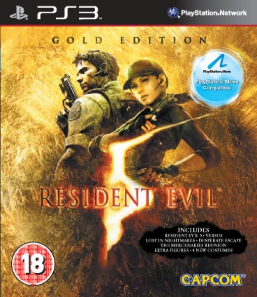 Resident Evil 5 - Gold Edition [PS3, английская версия]