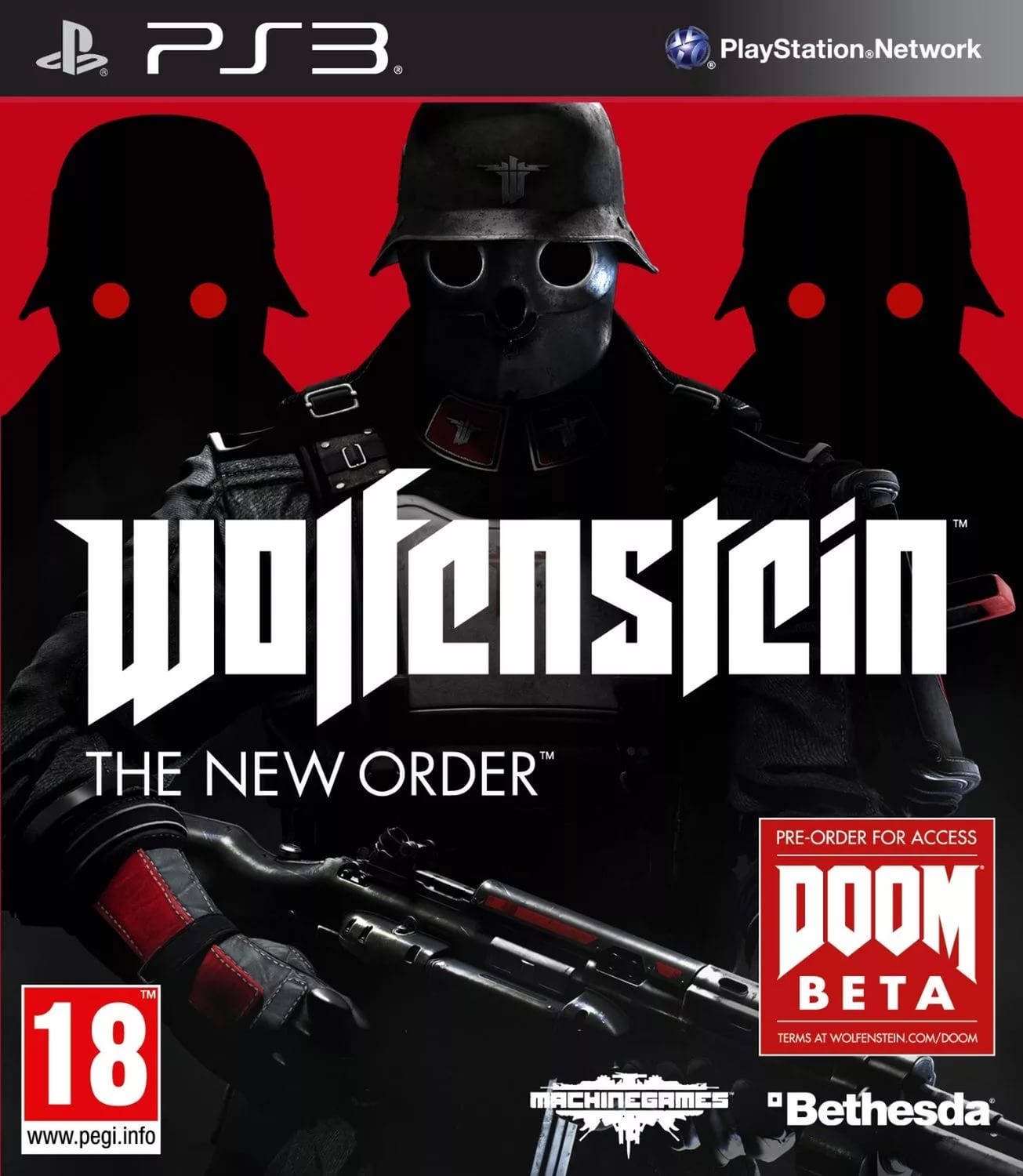 Wolfenstein: The New Order [PS3, русские субтитры]