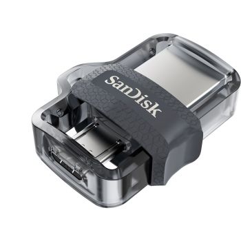 USB 3.0  64GB  SanDisk  Ultra Android Dual Drive  OTG  чёрный