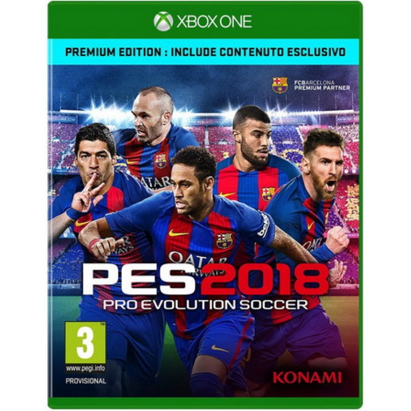 PES 2018 Premium Edition (R-2) [Xbox One, русская версия]