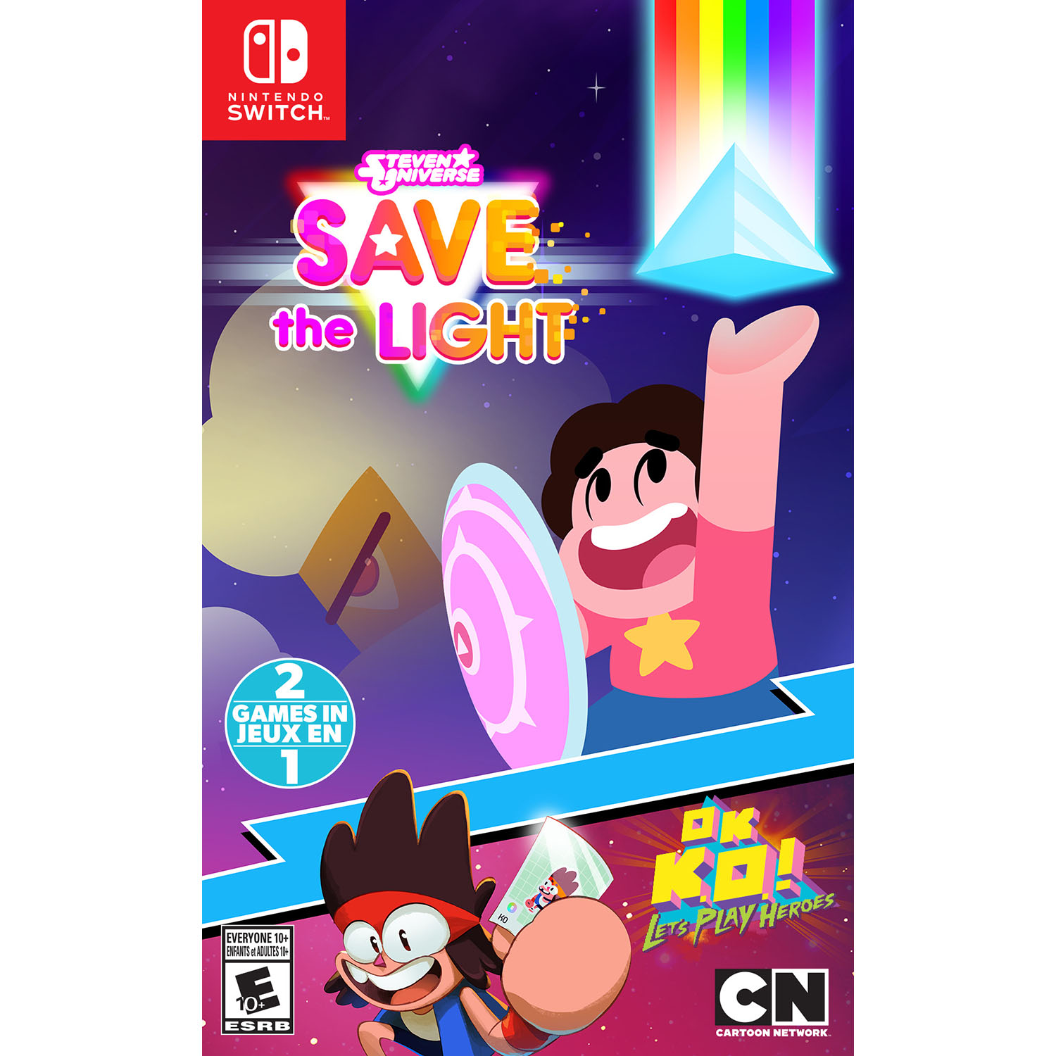 Steven Universe: Save the Light & OK K.O! Let's Play Heroes [Nintendo Switch, английская версия]