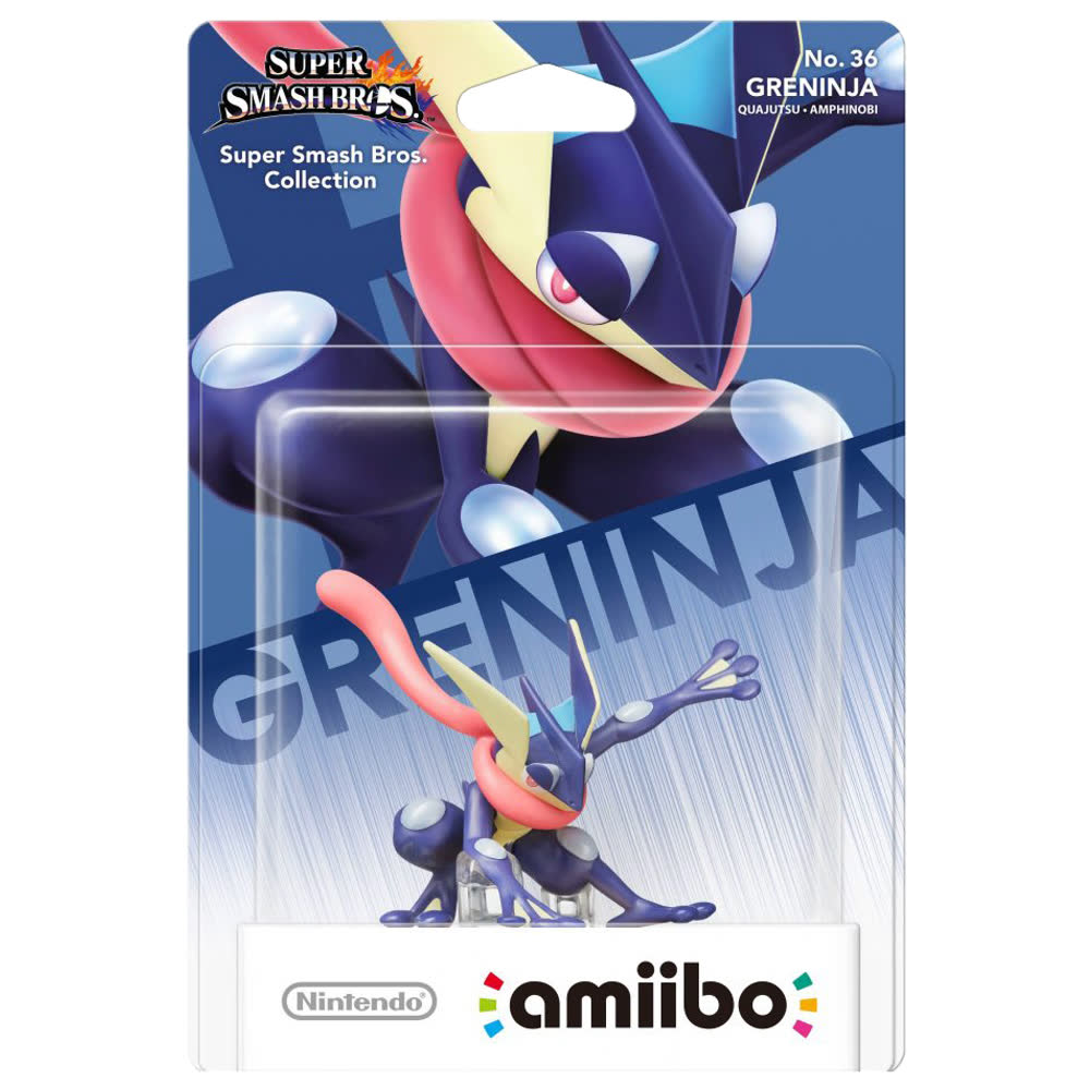 Greninja - №36 (Super Smash Bros. коллекция) [Nintendo Amiibo Character]