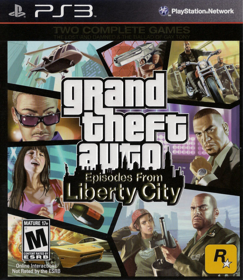 Grand Theft Auto: Episodes From Liberty City (R-2) [PS3, английская версия]