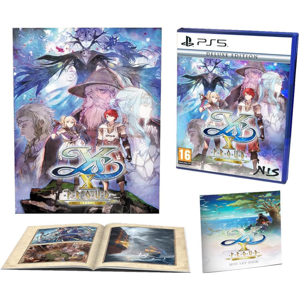 Ys X: Proud Nordics - Deluxe Edition [PS5, английская версия]