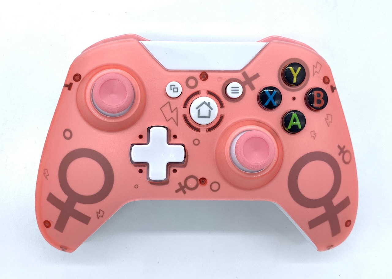 Джойстик XB One\PS3\PC Controller Wireless N-1 2.4G Pink