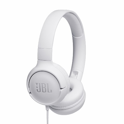 Проводные накладные наушники JBL TUNE 500 белые (1/5)