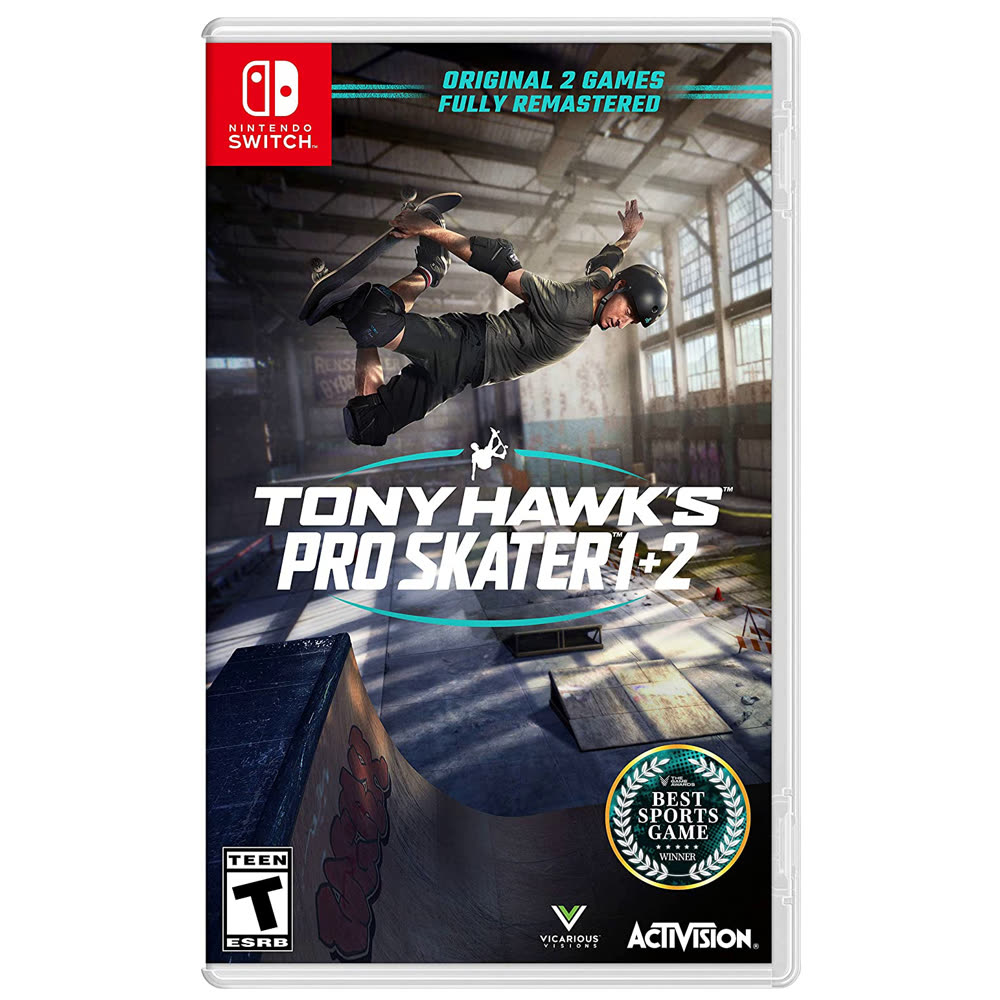 Tony Hawk's Pro Skater 1 + 2 [Nintendo Switch, английская версия]