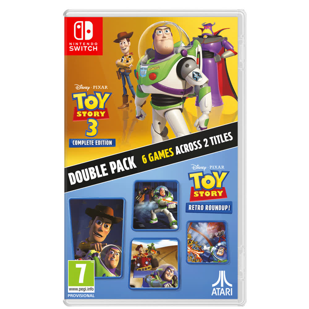 Toy Story: Retro Roundup! + Toy Story 3 Complete Edition Double Pack [Switch, русская версия]