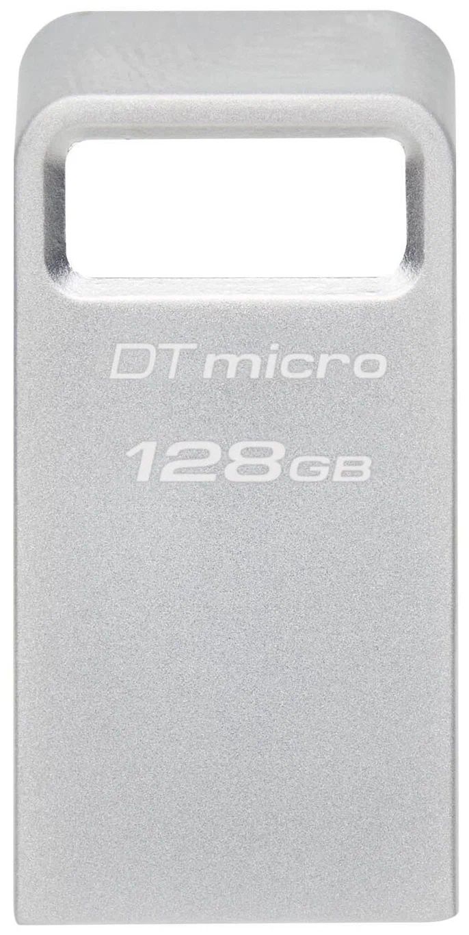 USB 3.2  128GB  Kingston  DataTraveler Micro G2  металл