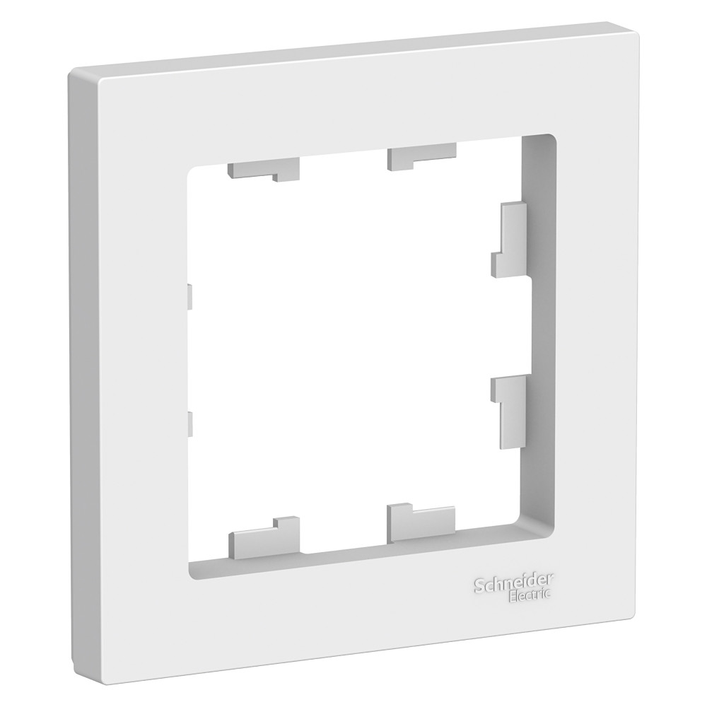 Рамка 1-м ATLASDESIGN бел. Systeme Electric ATN000101 (1/45/270)