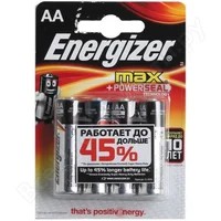 Элемент питания ENERGIZER  LR6 Power (4 бл)   (96)