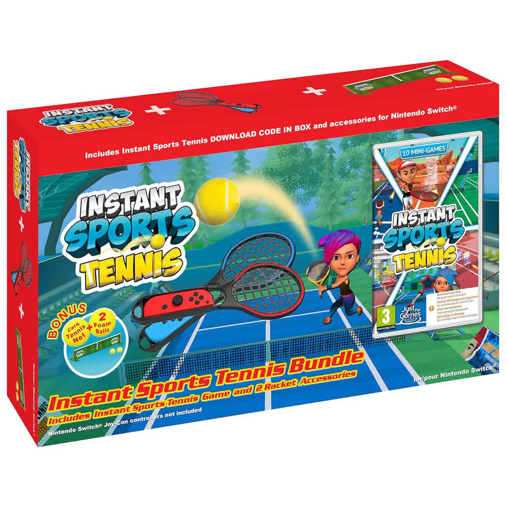 Instant Sports Tennis Bundle (Code in box ) [Nintendo Switch, английская версия]