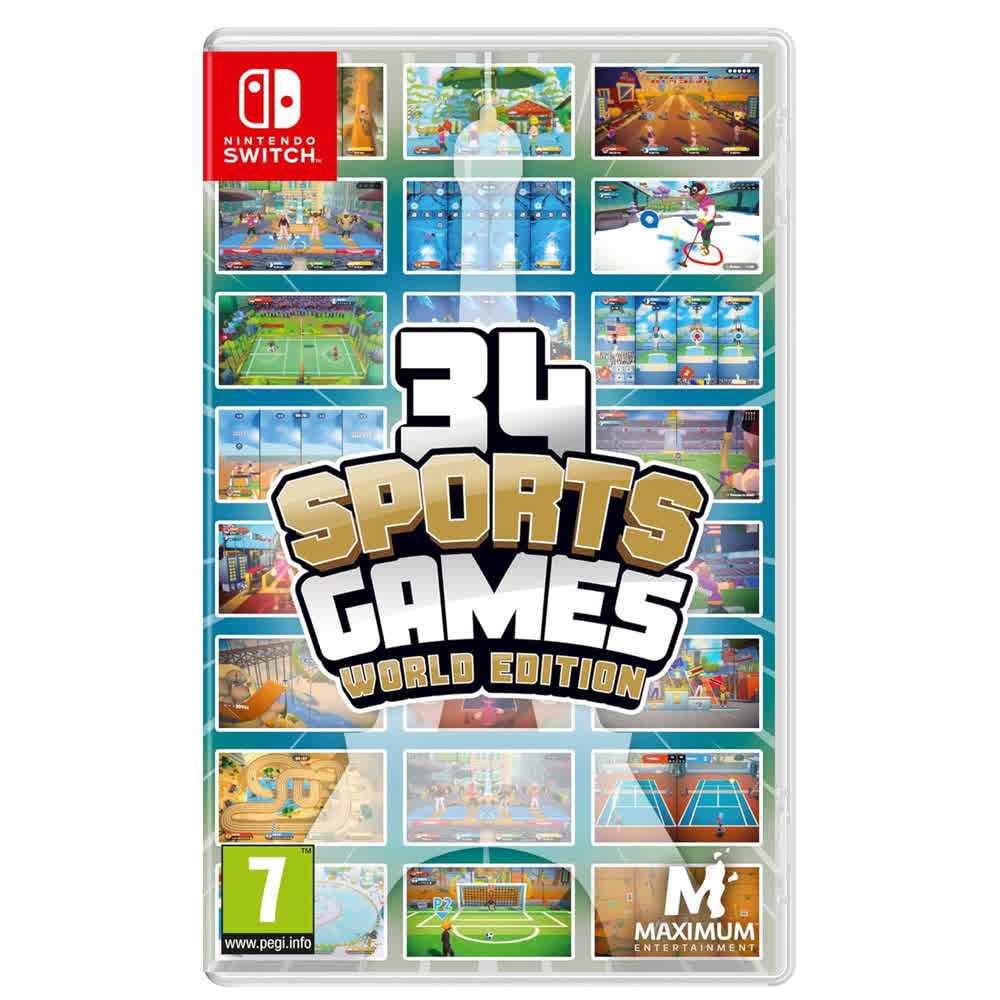 34 Sports Games - World Edition [Nintendo Switch, английская версия]