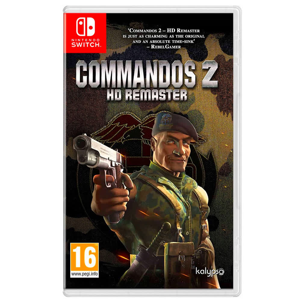 Commandos 2 HD Remaster [Nintendo Switch, русские субтитры]