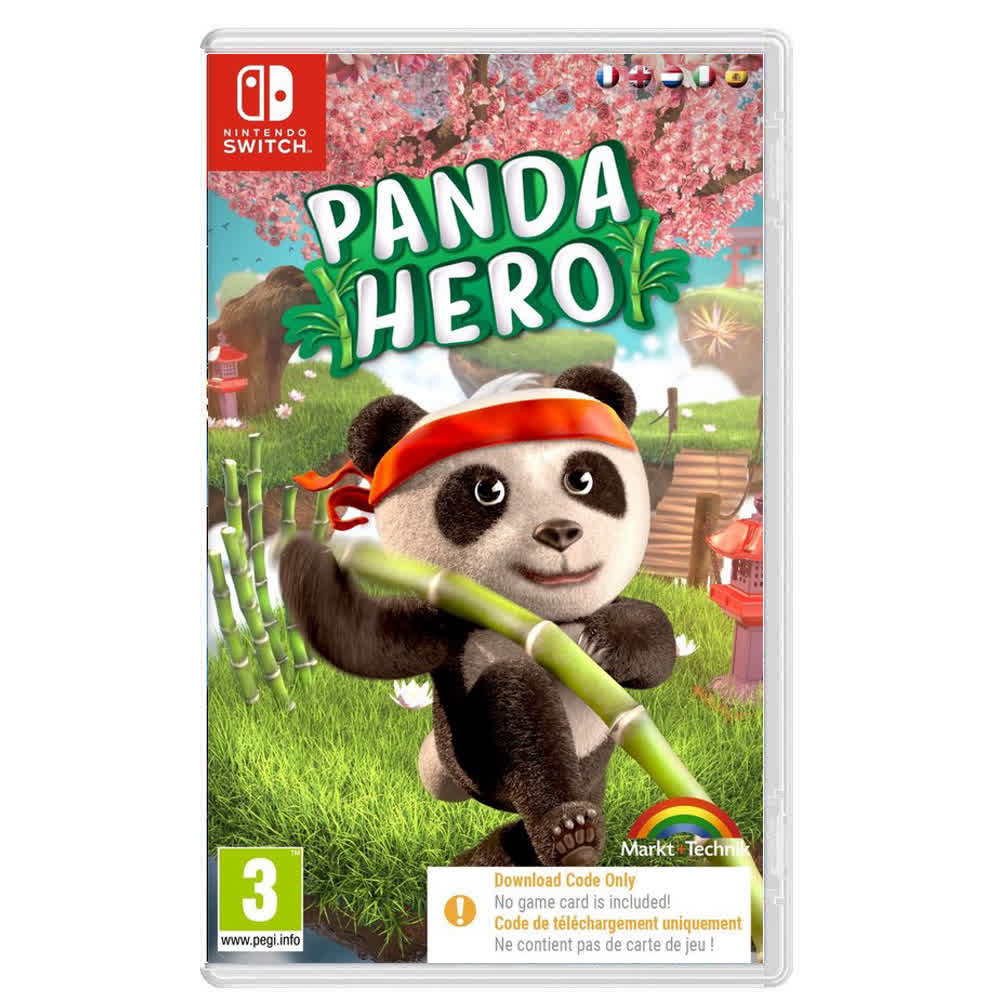 Panda Hero (Code in a Box) [Nintendo Switch, английская версия]